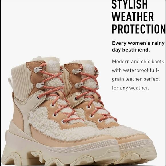 SOREL BREX COZY LACE-UP WOMEN'S CHUNKY  WINTERS BOOTS G1 - Picture 6 of 14